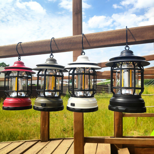 Многофункциональный подвесной походный фонарь в стиле ретро Camping Lamp